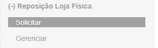 Reposição de Loja Física